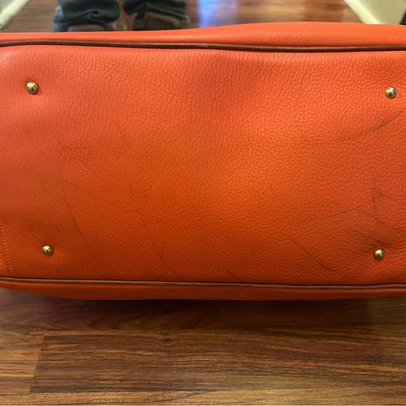 Dooney & Bourke Extra Large Wilson Tangerine - Picture 8 of 9